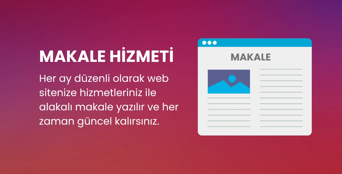 Makale Hizmeti